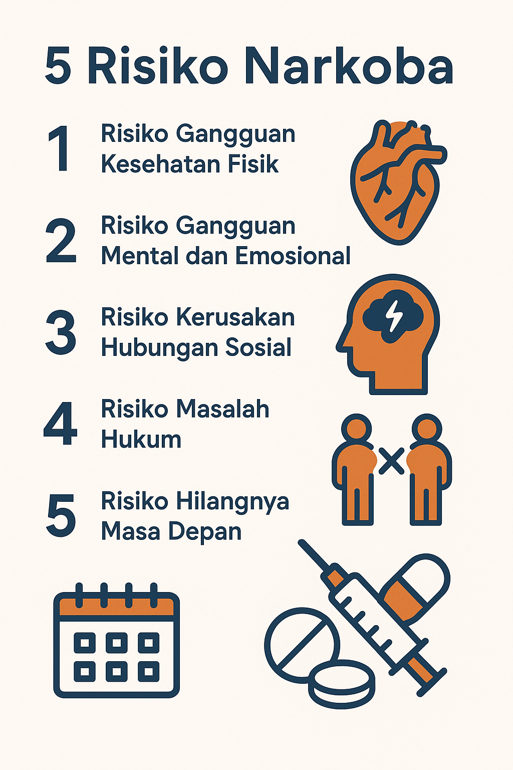 5 Risiko Narkoba