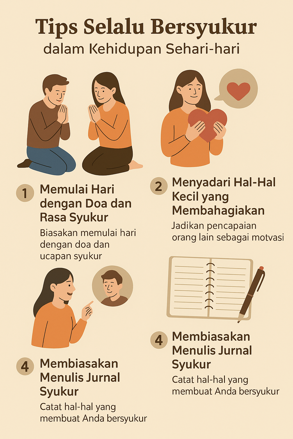 Tips Selalu Bersyukur