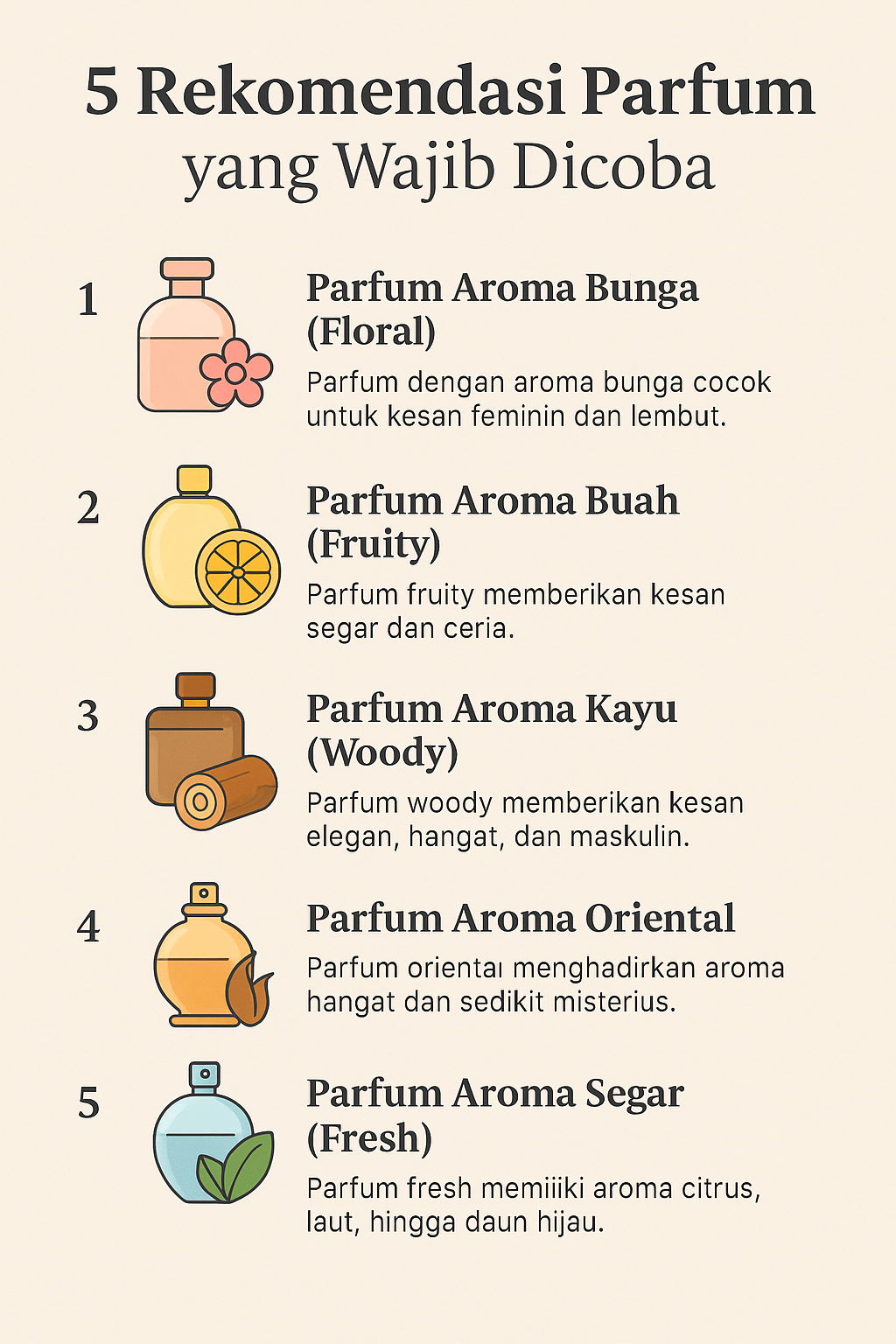 5 Rekomendasi Parfum