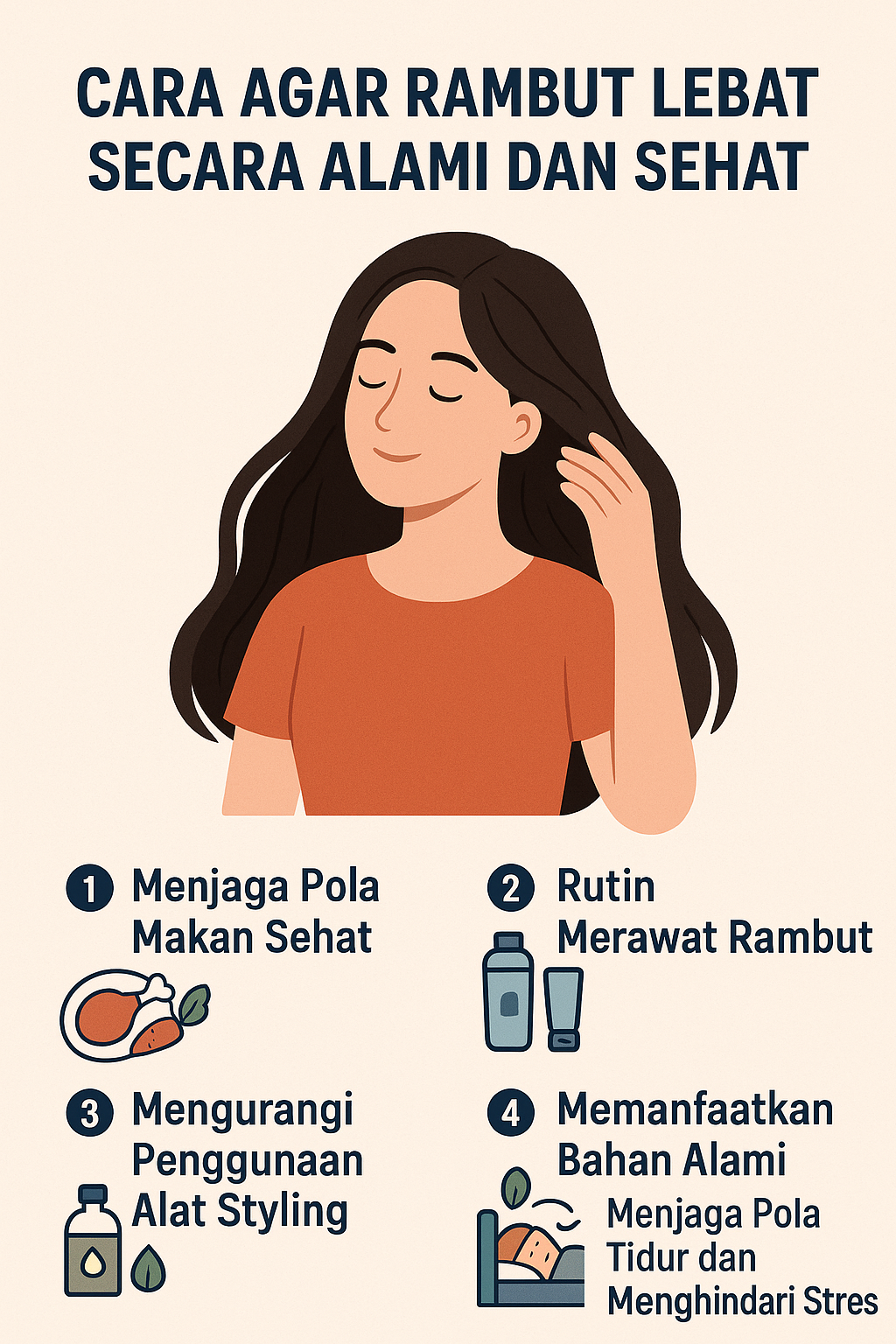 Cara Agar Rambut Lebat