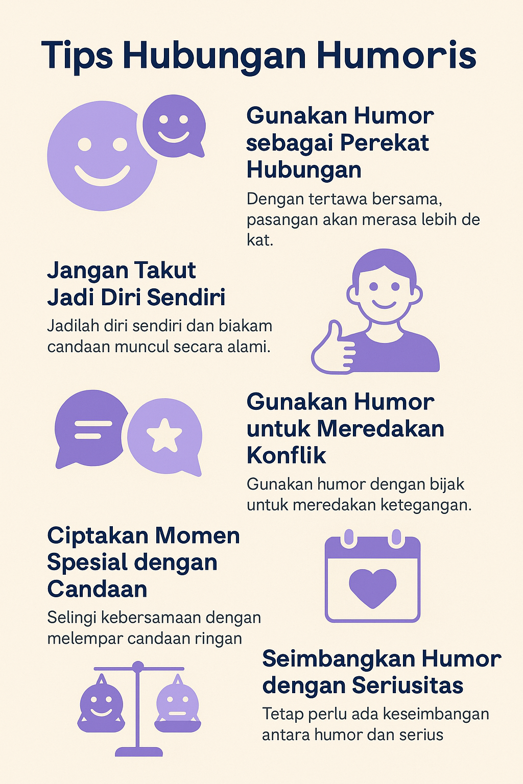 Tips Hubungan Humoris