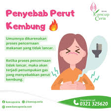 Penyebab Kembung Perut