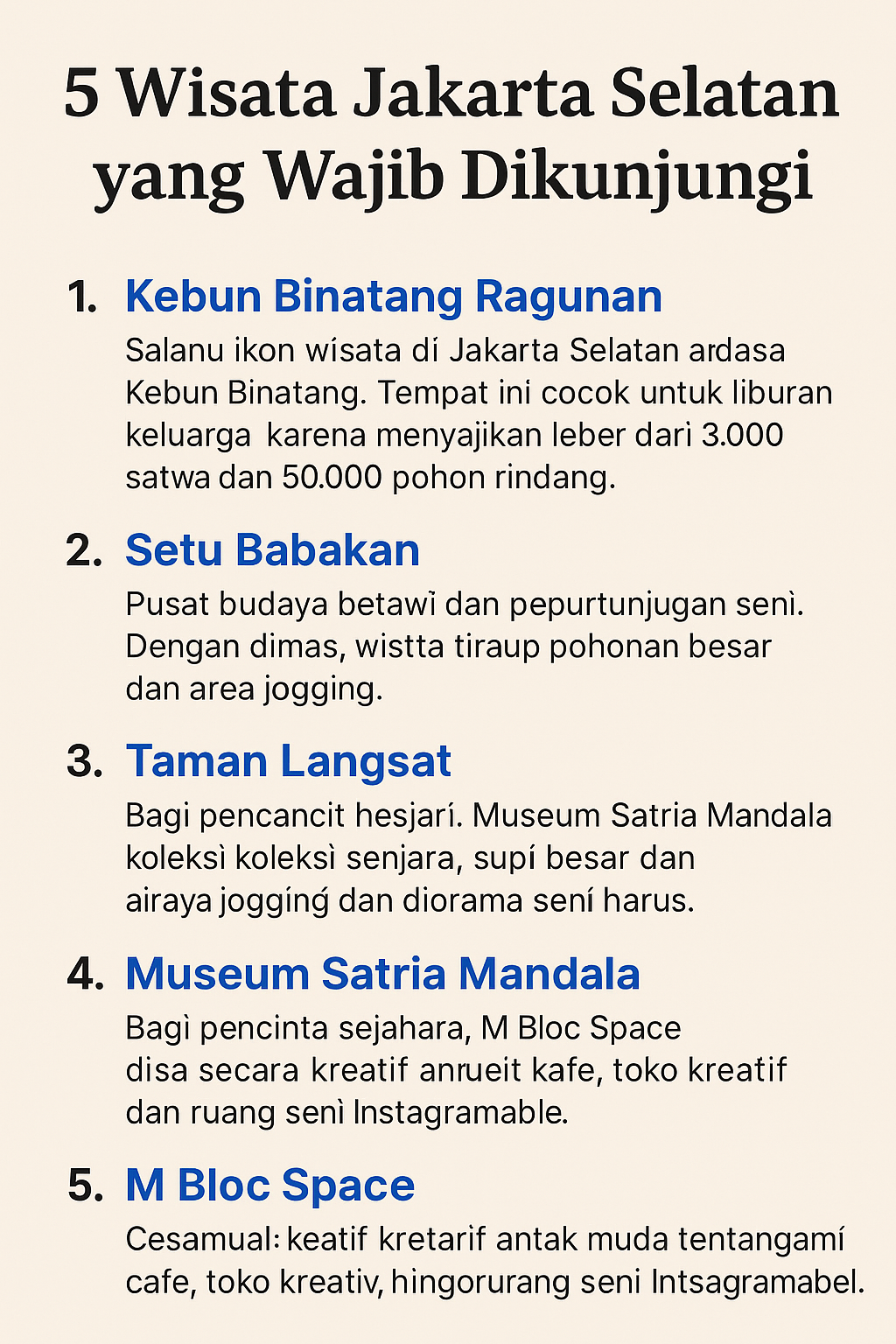 5 Wisata Kota Tua Jakarta