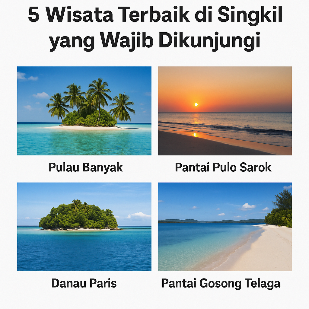 5 Wisata Terbaik di Singkil