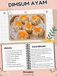 Cara Membuat Dimsum yang Lezat