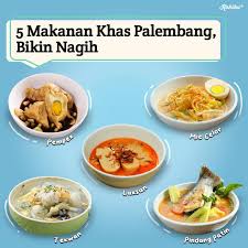 5 Makanan Khas Palembang