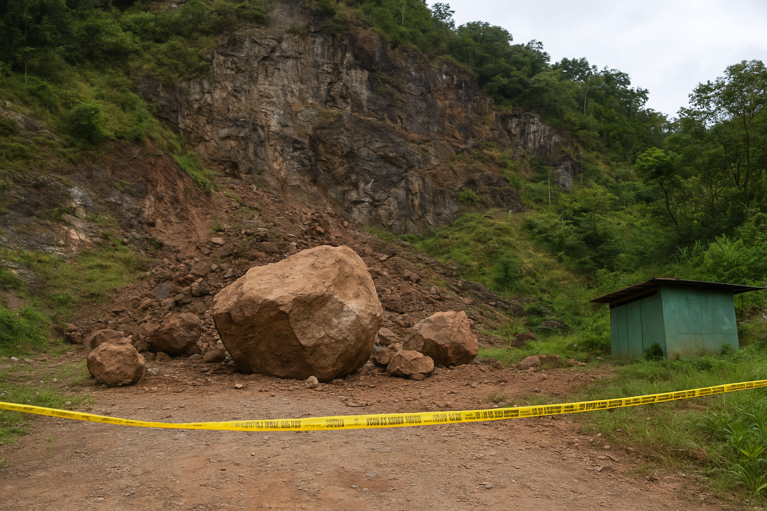 Badan Geologi: Jatuhan Batuan Besar di Gunung Batu Lembang Merupakan Peristiwa Alam