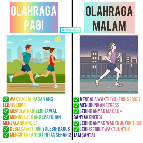 ⏰ Waktu Olahraga yang Tepat: Pagi, Siang, atau Malam?